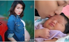 星岛网：钟嘉欣诞子后首现身极速修